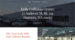 Desktop Screenshot of kellycollisioncenter.com